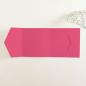 Pocketfold-Karte Quer-Format quadratisch (15x15) Premium-Karton "Fuchsia" Basic Line