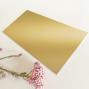 Preview: Einstecktasche DIN Lang Premium-Karton "Metallic Gold" 