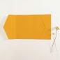 Preview: Pocketfold-Karte B6 seitlich Premium-Karton "Altgold" Basic Line