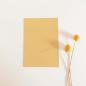 Preview: Simple-Pocket-Karte B6 Premium-Karton "Sandgelb"