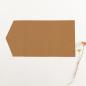 Preview: Pocketfold-Karte B6 Recycling "Kraft Braun" Exklusiv Line