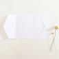Preview: Pocketfold-Karte B6 seitlich Recycling "Puderweiss" Basic Line