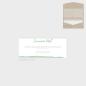 Preview: Einlegekarte "Watercolor-Brush | Pistazie" 19,5x8