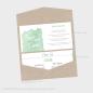 Preview: Einlegekarte "Watercolor-Brush | Pistazie" 19,5x10