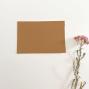 Preview: Einstecktasche B6 Recycling-Karton "Kraft Braun" 