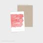 Preview: Backing-Card "Watercolor-Brush | Rot" 11x16