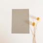 Preview: Simple-Pocket-Karte B6 Recycling-Karton "Kraft Grau"