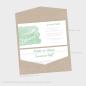 Preview: Einlegekarte "Watercolor-Brush | Pistazie" 19,5x8
