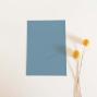 Preview: Simple-Pocket-Karte B6 Premium-Karton "Petrol"