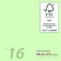 Preview: Karte - Einlegekarte DIN A6 240g/m² in pastell grün