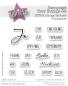 Preview: Kulricke Stempel "Ja zur Hochzeit Wortzauber" 10x10cm Clear Stamp