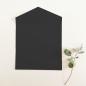Preview: Pocketfold-Karte DIN Lang Premium-Karton "Schwarz" Basic Line