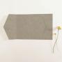 Preview: Pocketfold-Karte B6 seitlich Recycling "Silphie" Basic Line