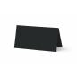 Tischkarte - Platzkarte 9 x 5 cm 240g/m² in schwarz