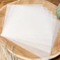 Preview: Einlegeblatt quadratisch (14,9x14,9 cm) 25 Stück transparent weiss 150 g/m²