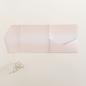 Preview: Pocketfold-Karte Quadrat (15x15) Basic-Karton "Perlmutt Rose" Exklusiv Line