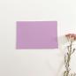 Preview: Einstecktasche B6 Premium-Karton "Lavendel" 
