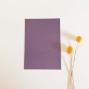 Preview: Simple-Pocket-Karte B6 Recycling-Karton "Kraft Purple"