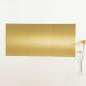 Preview: Pocketfold-Karte B6 Tripple Premium-Karton "Metallic Gold" Basic Line
