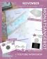Preview: Kulricke Bundle "Schneeflockenwunder (A5)" inkl. Stempel, Stanzen & Cardstock
