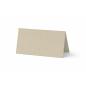 Tischkarte - Platzkarte 9 x 5 cm 250g/m² in kakao 15%