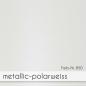 Preview: Trippelkarte - Leporello 300g/m² DIN A6 3-Fach in metallic polarweiss