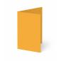 Trippelkarte - Leporello 240g/m² DIN B6 3-Fach in altgold
