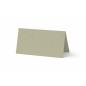 Tischkarte - Platzkarte 9 x 5 cm 220g/m² in kraft moosgrau