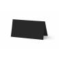 Tischkarte - Platzkarte 9 x 5 cm 270g/m² in recycling schwarz