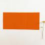 Preview: Pocketfold-Karte B6 Tripple Premium-Karton "Orange" Basic Line