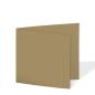 Preview: Doppelkarte - Faltkarte 15x15cm, 300g/m² in recycling natur