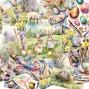 Preview: LaCreativ - Designpapier "Osterliche-Malwerkstatt" Paper Pack 6x6" - 24 Bogen