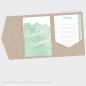 Preview: Einlegekarten-Bundle "Watercolor-Brush | Pistazie" B6