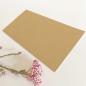Preview: Einstecktasche DIN Lang Recycling-Karton "Kraft Sand" 