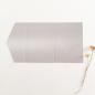 Preview: Pocketfold-Karte B6 Premium-Karton "Metallic Puderrosa" Exklusiv Line