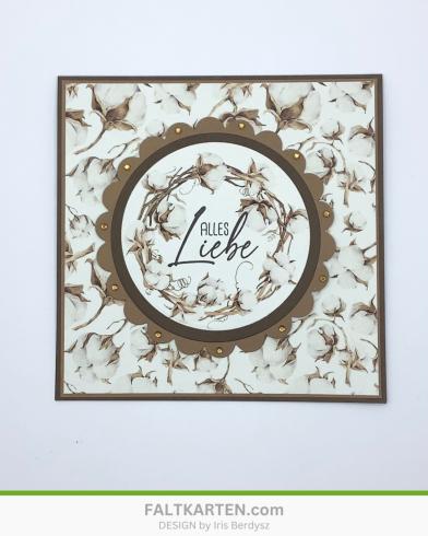 LaCreativ - Designpapier "Zarte Baumwollträume" Paper Pack 6x6" - 24 Bogen