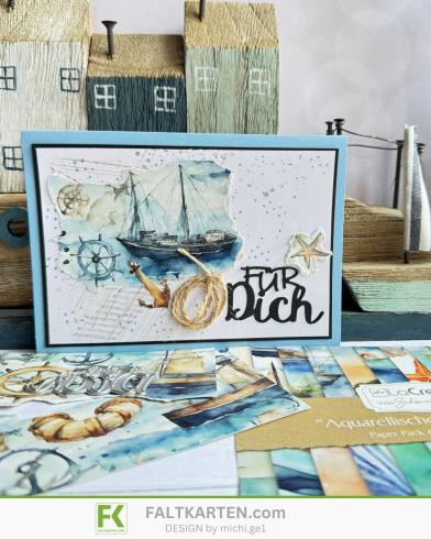 Preview: Kulricke Stanzschablone "Für Dich" Craft Die | Wortstanze | Stanze