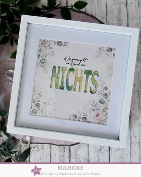 Preview: Kulricke Stanzschablone "Nichts Insert mit Aufleger" Craft Die