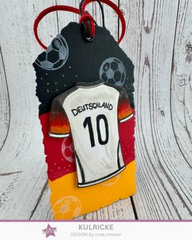 Preview: Kulricke Stempel "Fussball" 10x10cm Clear Stamp