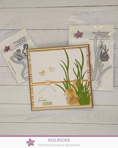 Preview: Kulricke Stanzschablone "Hasen Rahmen" Craft Die 