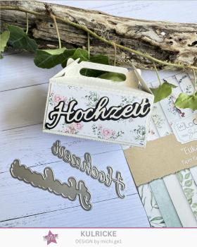 Preview: Kulricke Stanzschablone "Hochzeit mit Schatten" Craft Die 