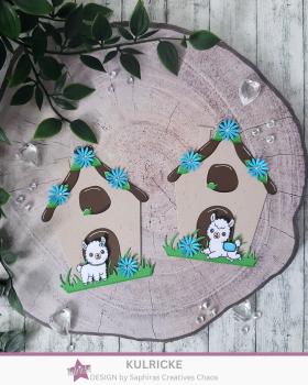 Preview: Kulricke Stanzschablone "Lebkuchenhaus" Craft Die 