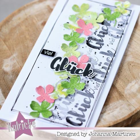 Preview: Kulricke Stanzschablone "Glücksklee" Craft Die | Stanze