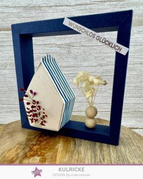 Preview: Kulricke Stanzschablone "Schubladenhaus Mini" Craft Die