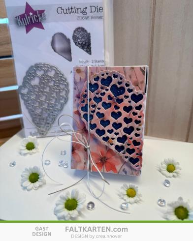 Preview: Kulricke Stanzschablone "Herzen" Craft Die | Stanze
