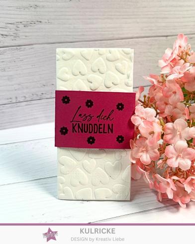 Preview: Kulricke Stanzschablone "Banderrole für Taschentuch" Craft Die 