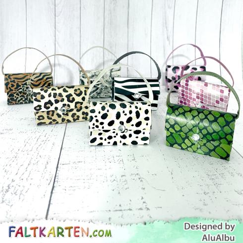 Preview: LaCreativ - Designpapier "Tierischer Mustermix" Paper Pack 6x6" - 24 Bogen