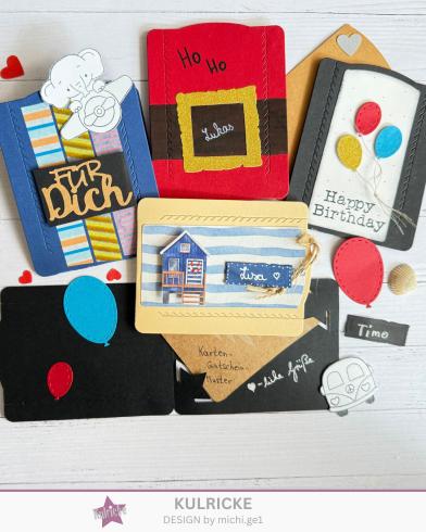 Preview: Kulricke Stanzschablone "Aufreiss-Umschlag" Craft Die