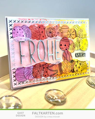 Preview: Kulricke Stanzschablone "Aufleger-Kreuzstich A6" Craft Die | Stanze