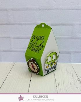 Preview: Kulricke Stanzschablone "Schubladenhaus Mini" Craft Die